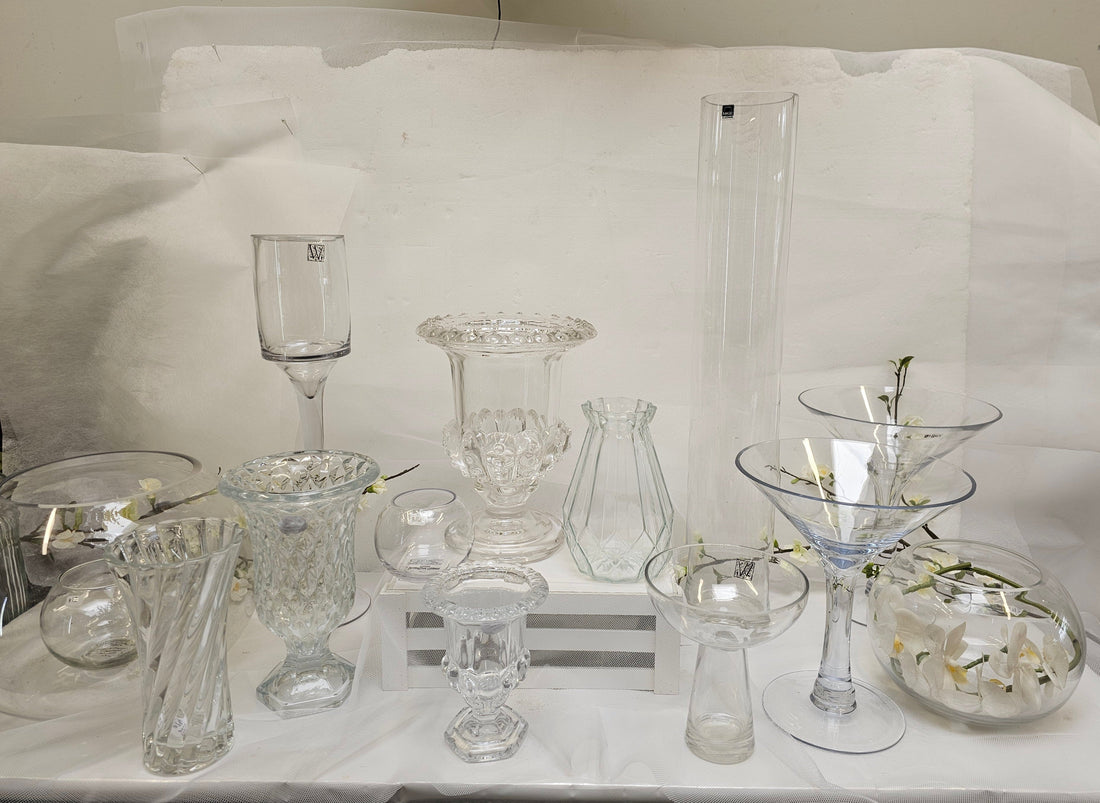 A shipment of vases has arrived