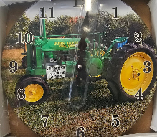 Gifts For Him, Clock, John Deere large - Broadfield Flowers Florist Lincoln