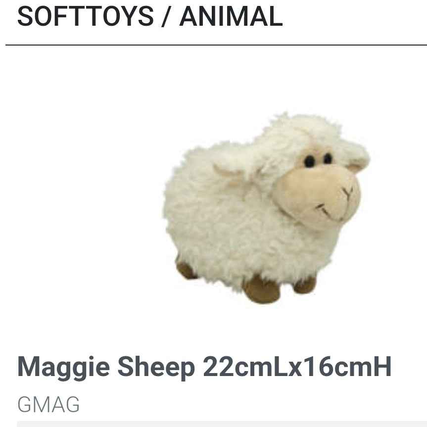 Maggie Sheep plush toy