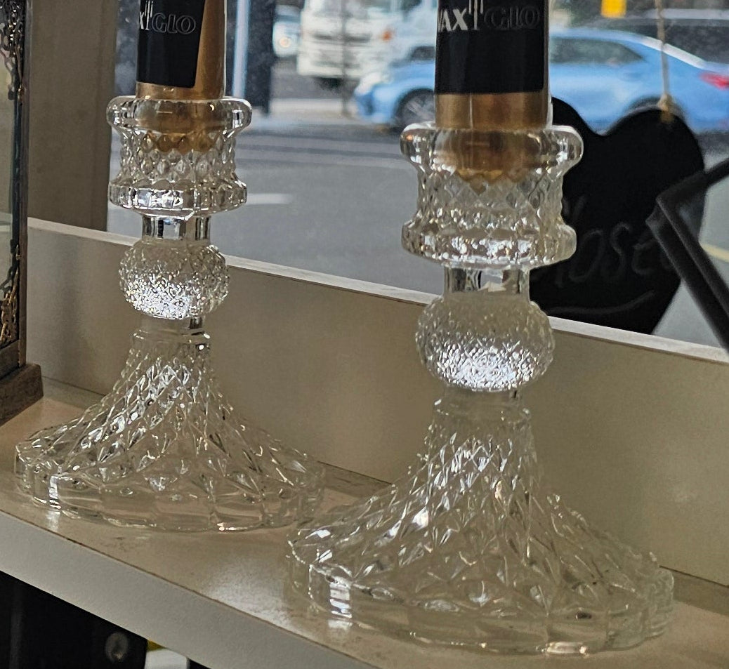gold taper candlesticks