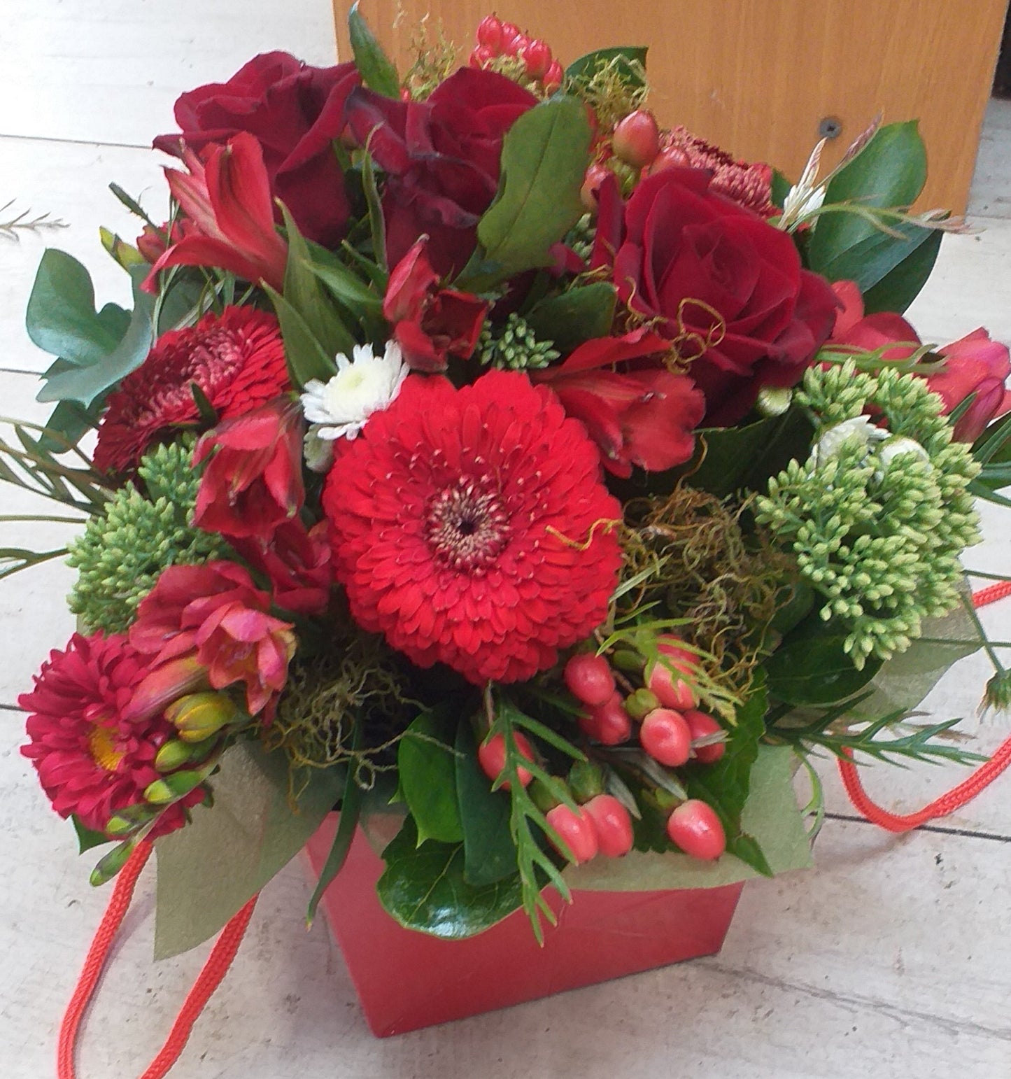 Flowers in a Container