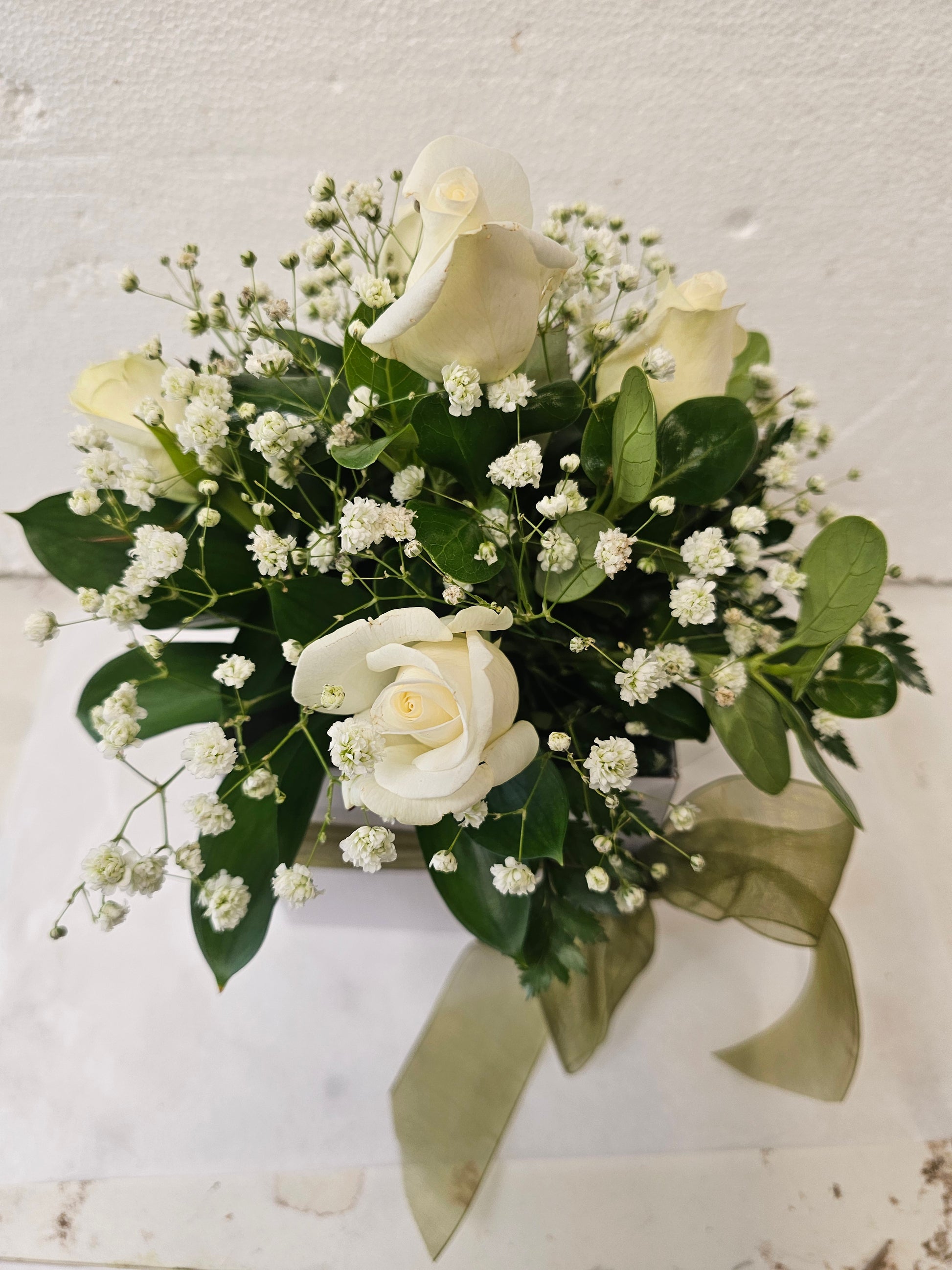 Rose Posy Box - Broadfield Flowers Florist Lincoln