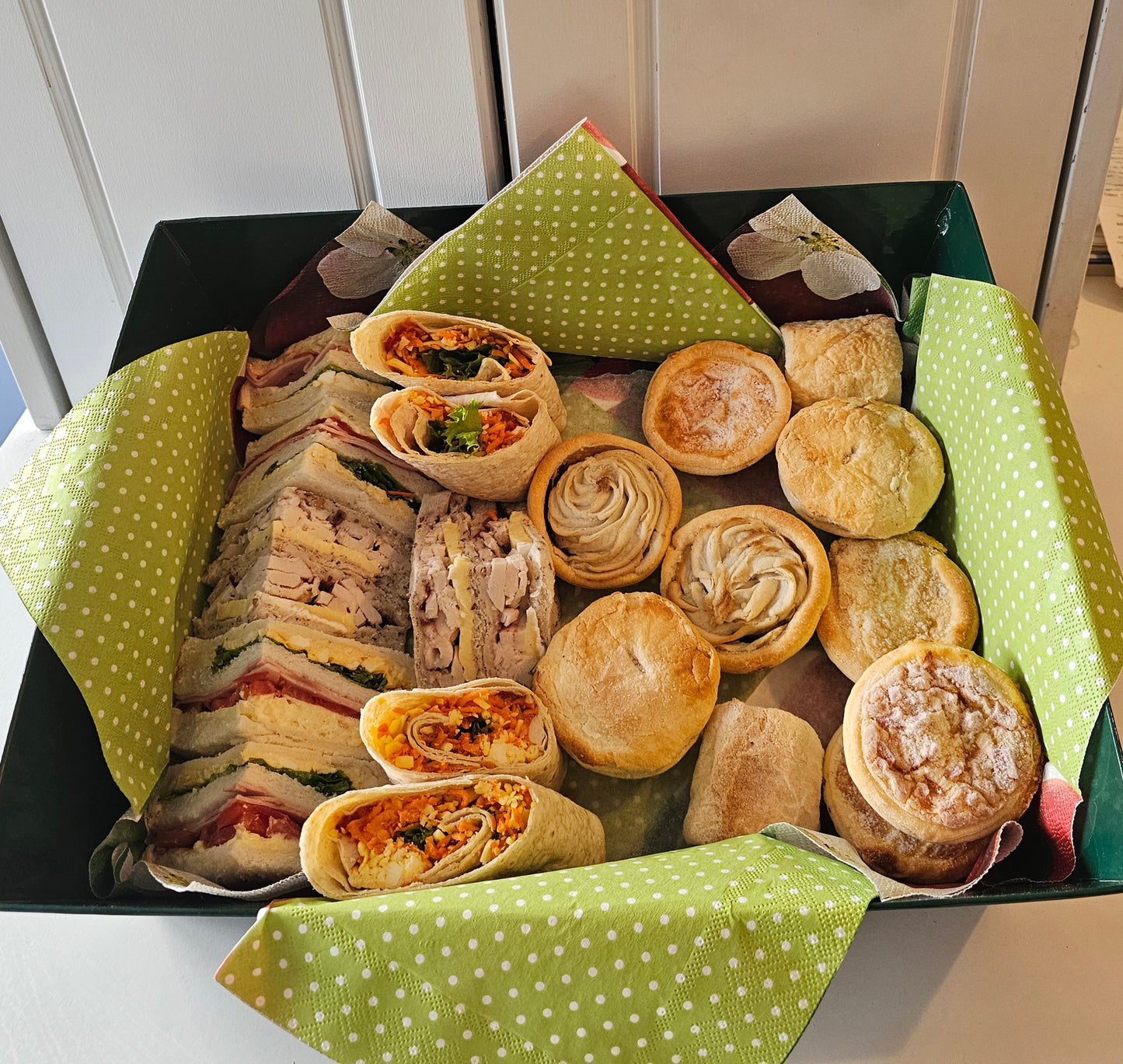 Gift Basket, Baked Goods - Muffins, Scones, Cakes, or Savoury Tray