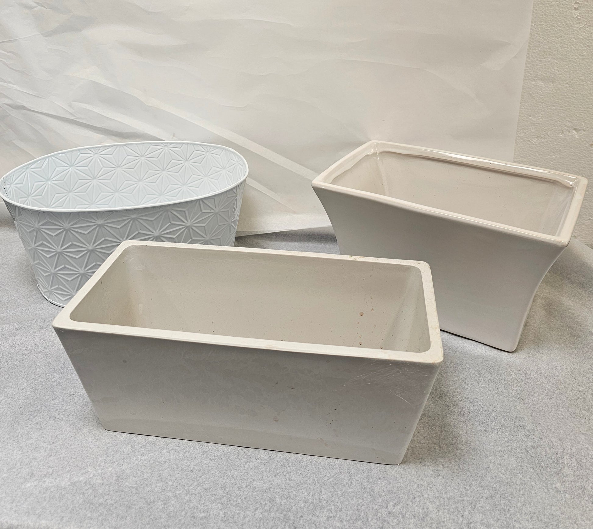 Flower Arrangement in a Trough - Broadfield Flowers Florist Lincoln