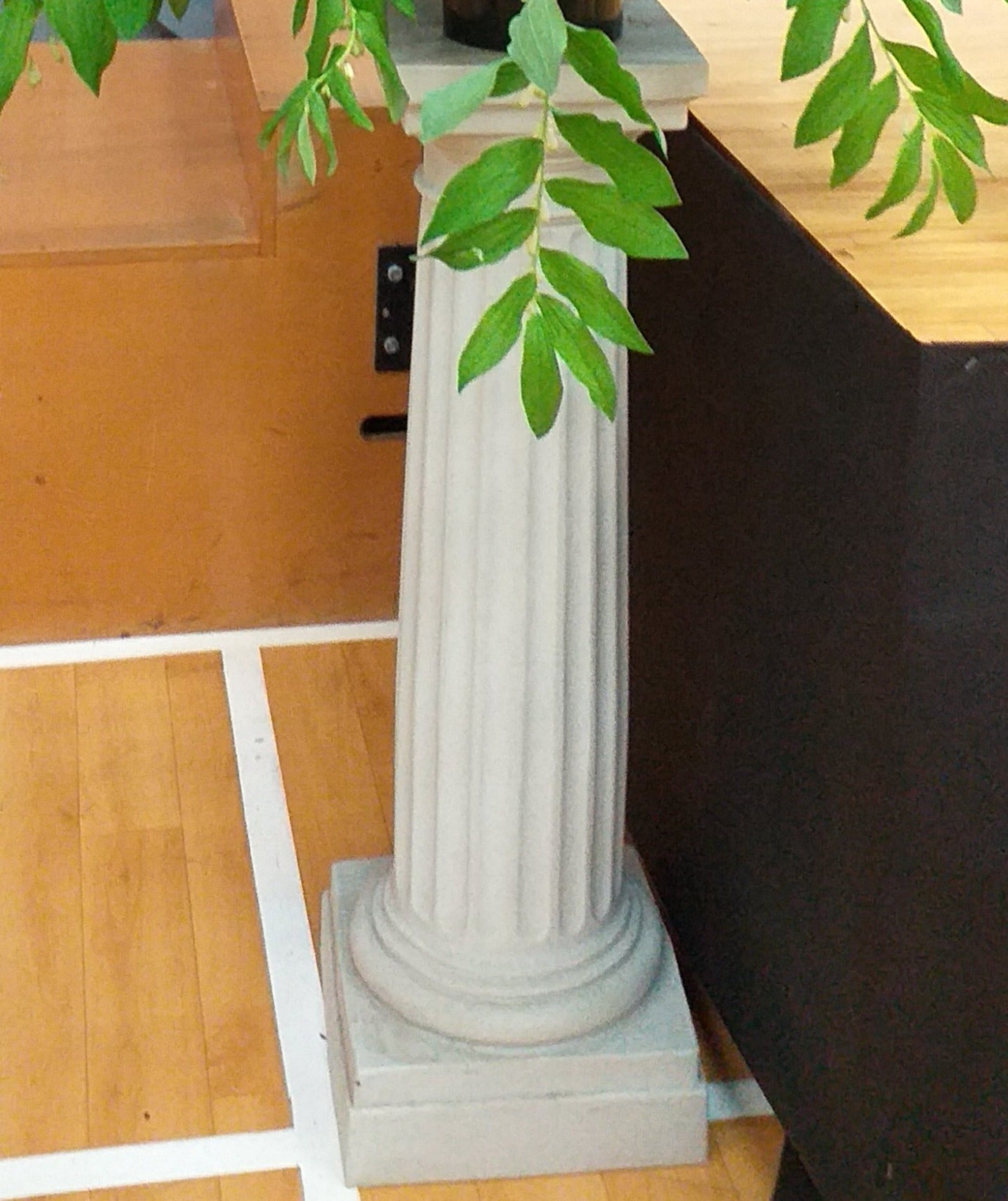 Hire, Pedestal, Grey Tall - Broadfield Flowers Florist Lincoln