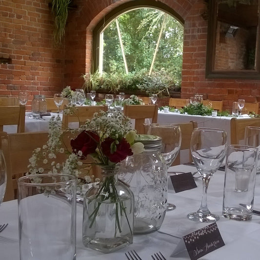 Wedding Flowers Table Decorations - Broadfield Flowers Florist Lincoln
