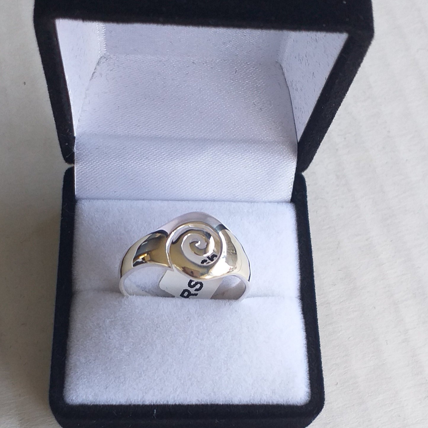 Ring, Sterling Silver, swirl design - Broadfield Flowers Florist Lincoln