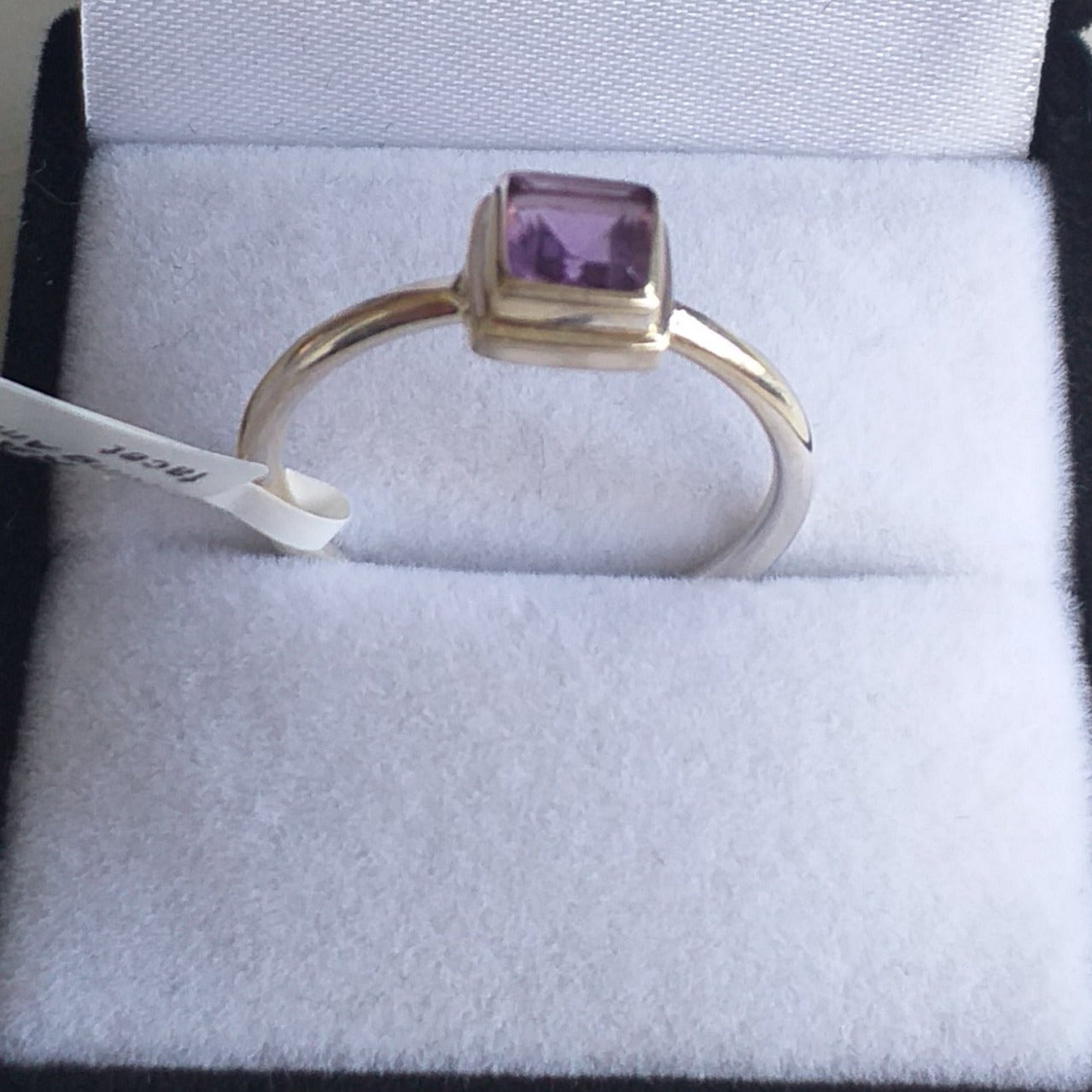 Ring, Amethyst in Sterling Silver, - Broadfield Flowers Florist Lincoln