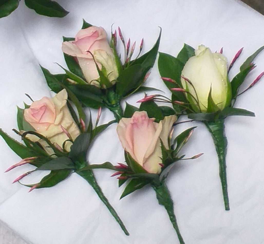 Wedding Buttonhole or Boutonniere - Broadfield Flowers Florist Lincoln