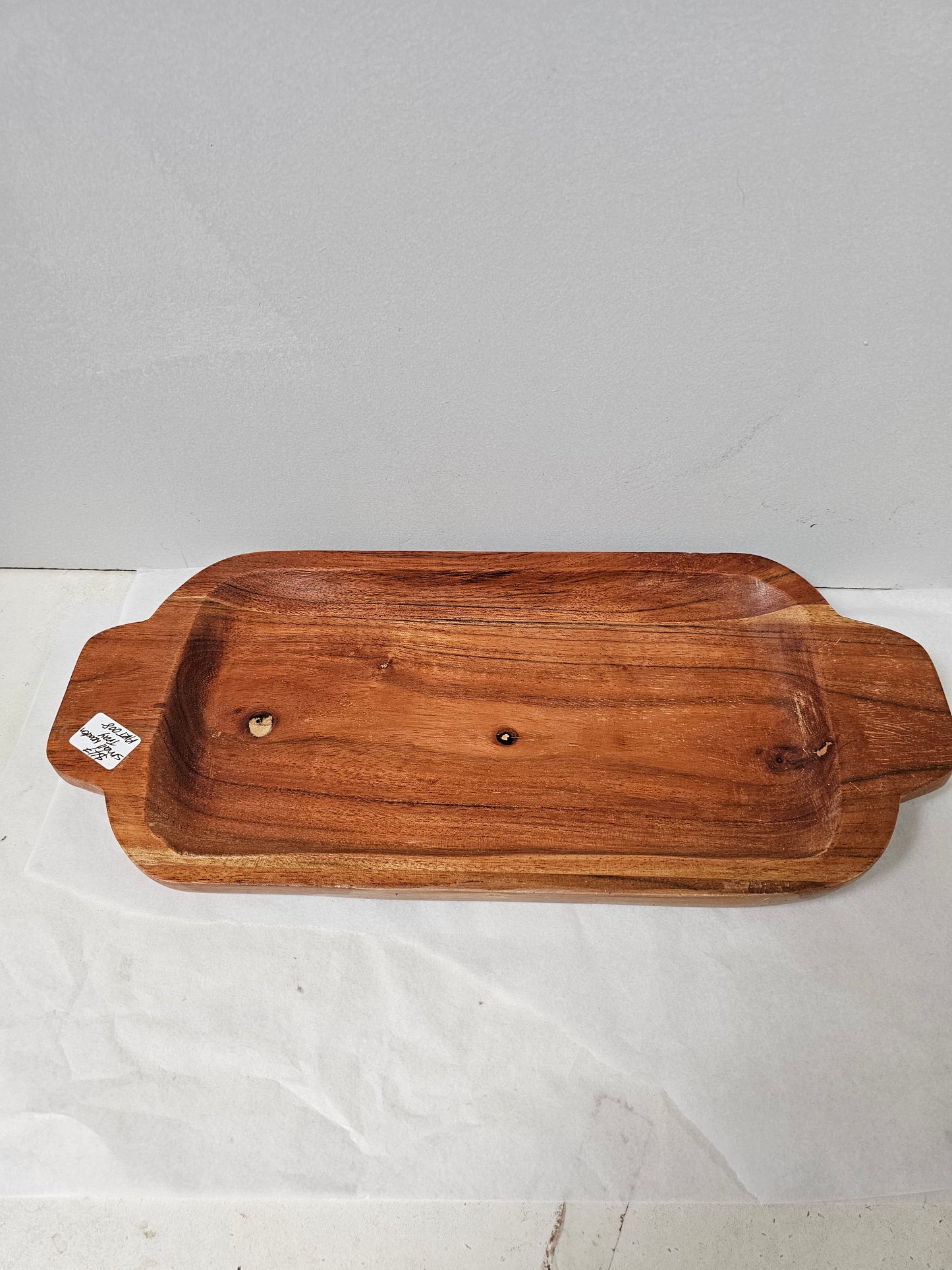 Gifts, Wooden Tray with Handles, Small - Broadfield Flowers Florist Lincoln