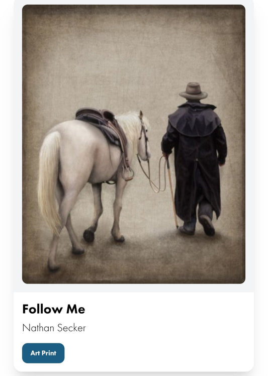 Paintings - Prints - Follow Me - Broadfield Flowers Florist Lincoln