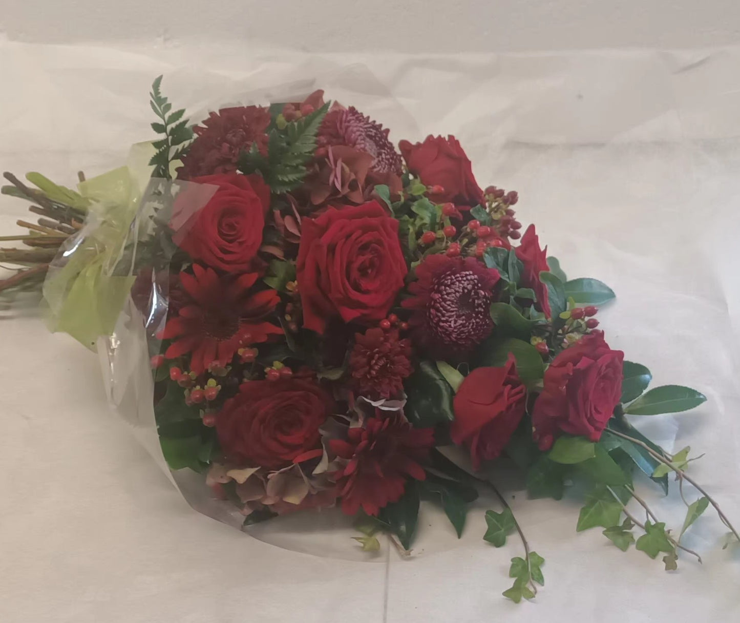 Sheath, red flowers - Broadfield Flowers Florist Lincoln