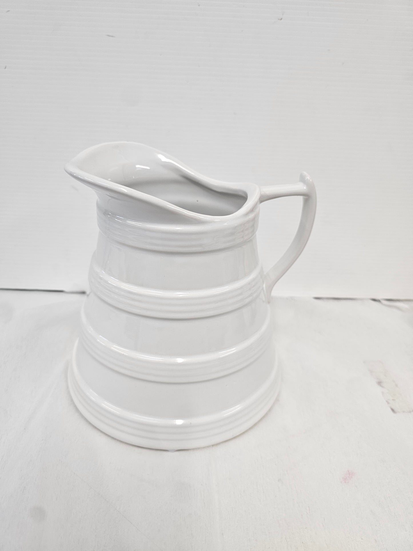Vases, Jugs, Pedestals, Urns, cream coloured Ceramic Jug - Broadfield Flowers Florist Lincoln