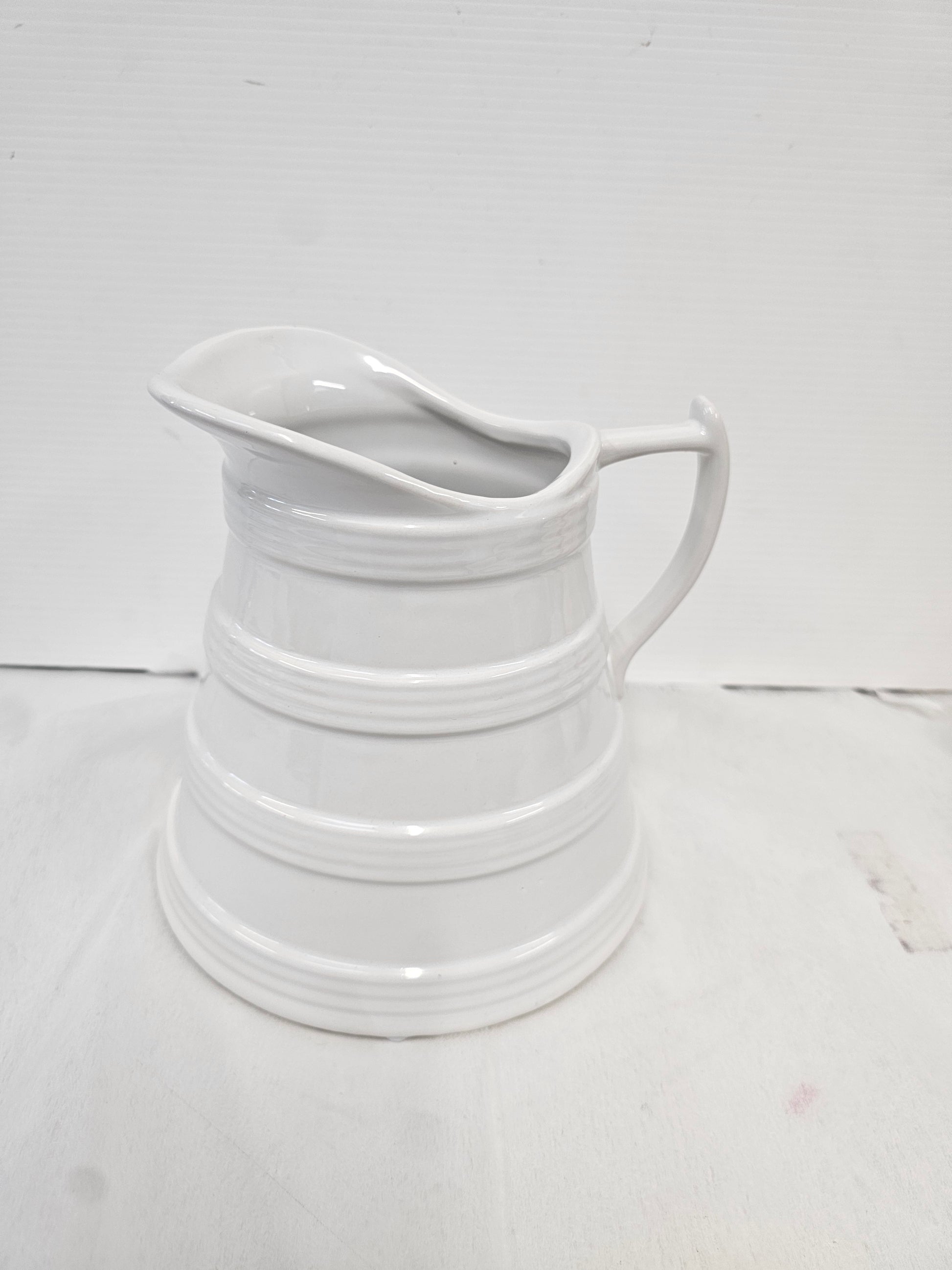 Vases, Jugs, Pedestals, Urns, cream coloured Ceramic Jug - Broadfield Flowers Florist Lincoln