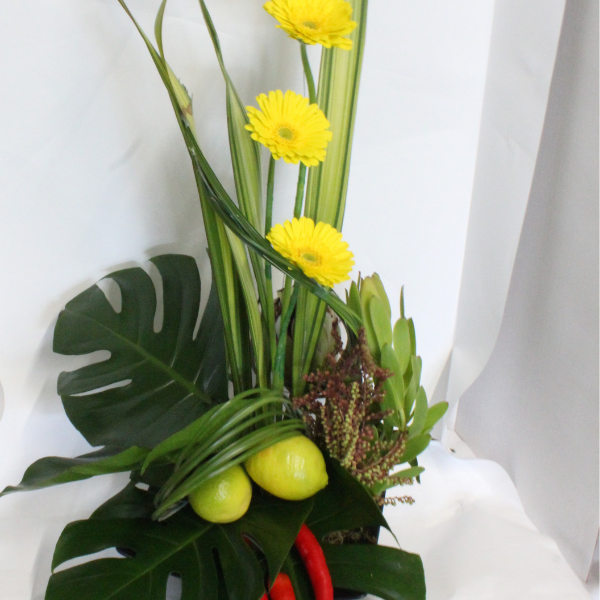 Reception, Venue Decoration - pedestal and low arrangements- 39 styles