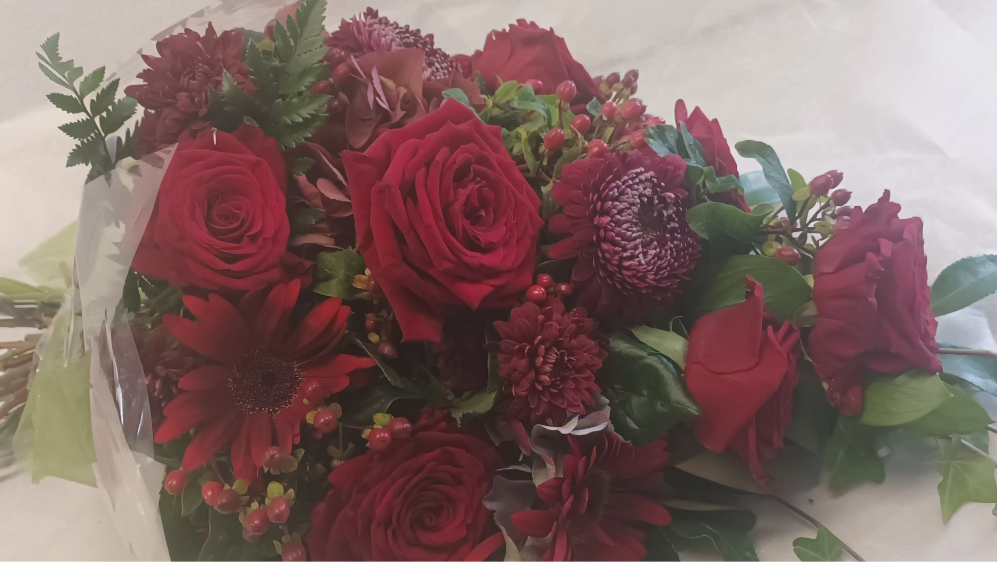 Sheath, red flowers - Broadfield Flowers Florist Lincoln