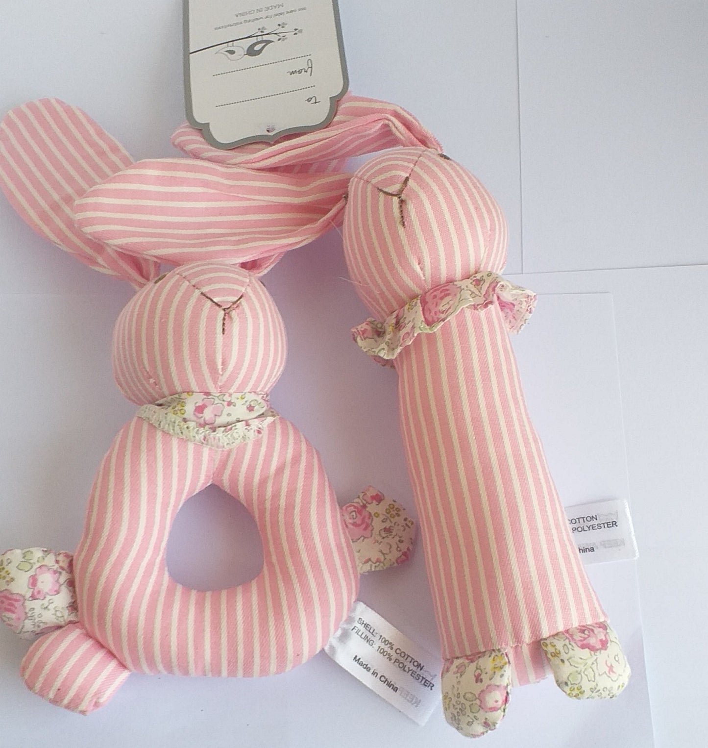 Soft Toy, Fabric Rattle - Broadfield Flowers Florist Lincoln