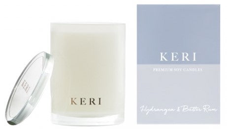 Hydrangea & Rum Soy Candle Jar - Broadfield Flowers Florist Lincoln