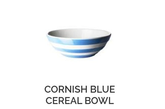 China, Cornishware Blue Cereal Bowl - Broadfield Flowers Florist Lincoln