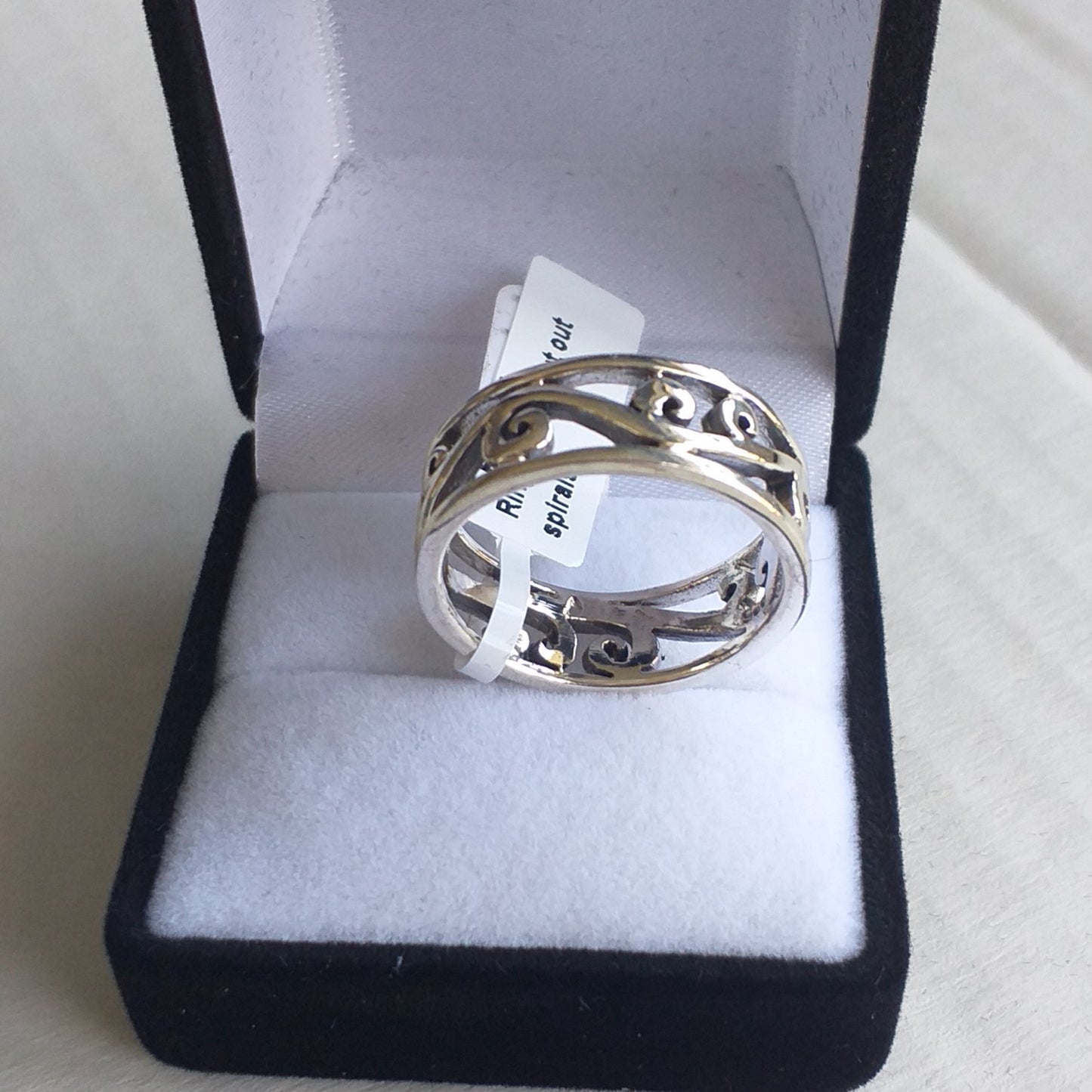 Ring, Sterling Silver, Cutout Style - Broadfield Flowers Florist Lincoln