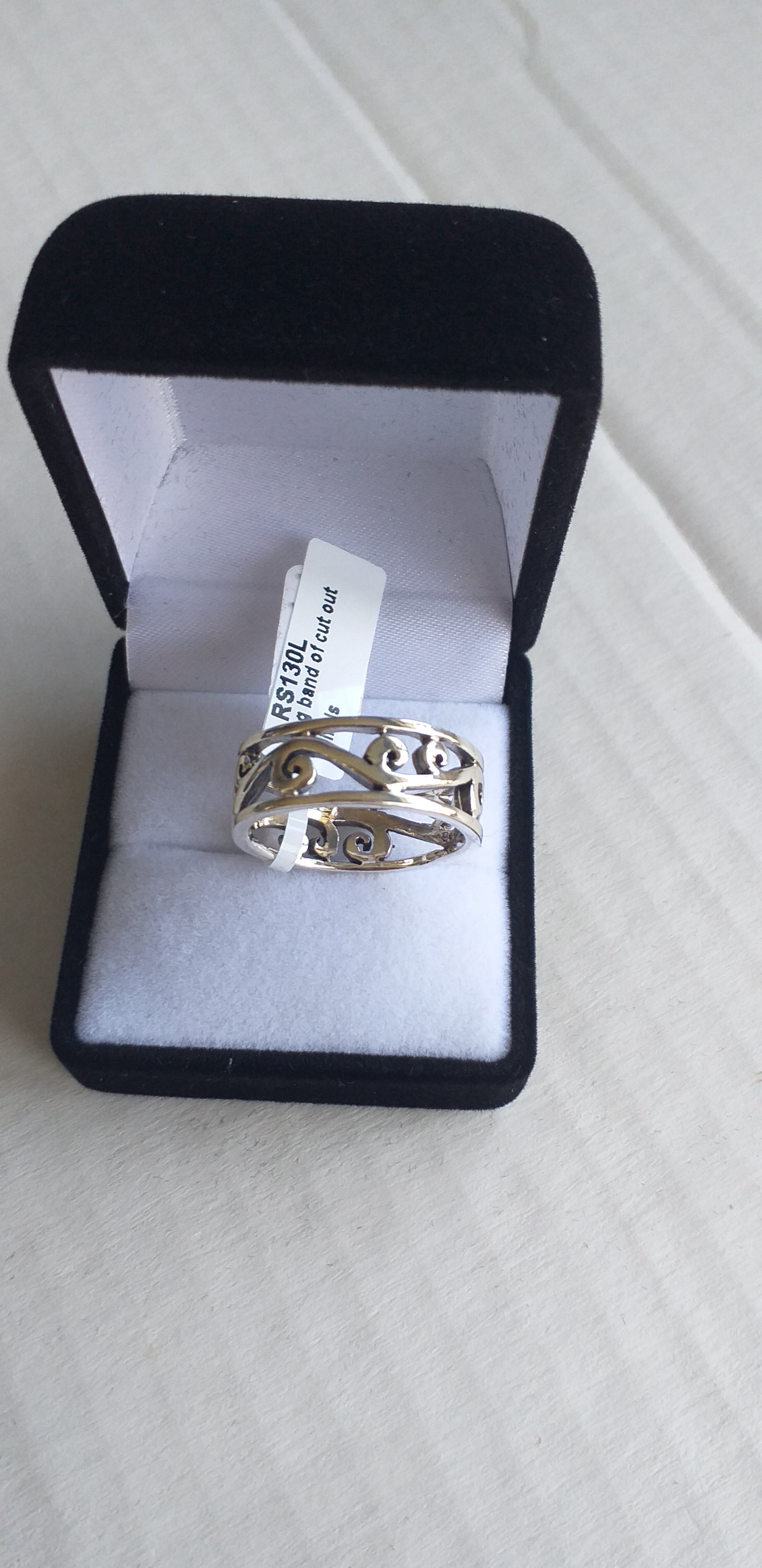 Ring, Sterling Silver, Cutout Style - Broadfield Flowers Florist Lincoln