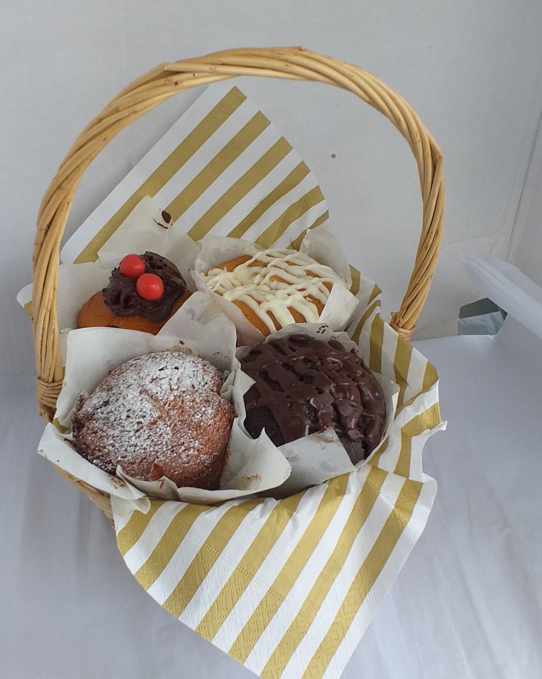 Gift Basket or Tray, Muffins, Scones, Cakes or Savoury Tray - Broadfield Flowers Florist Lincoln