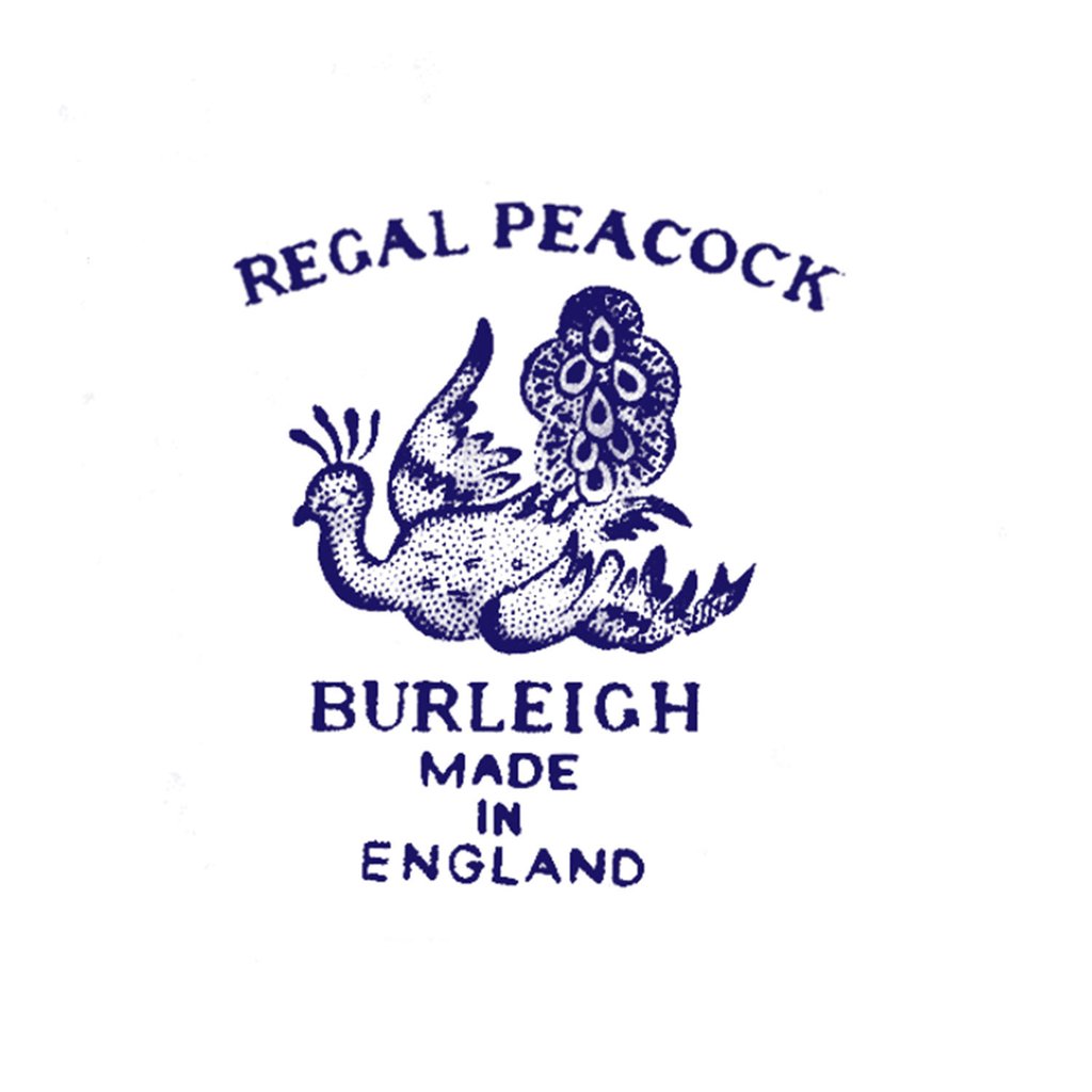 Burleigh Blue Regal Cream Jug - Broadfield Flowers Florist Lincoln