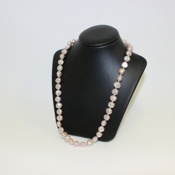 Small Beaded Pink Pearl Necklace - Broadfield Flowers Florist Lincoln
