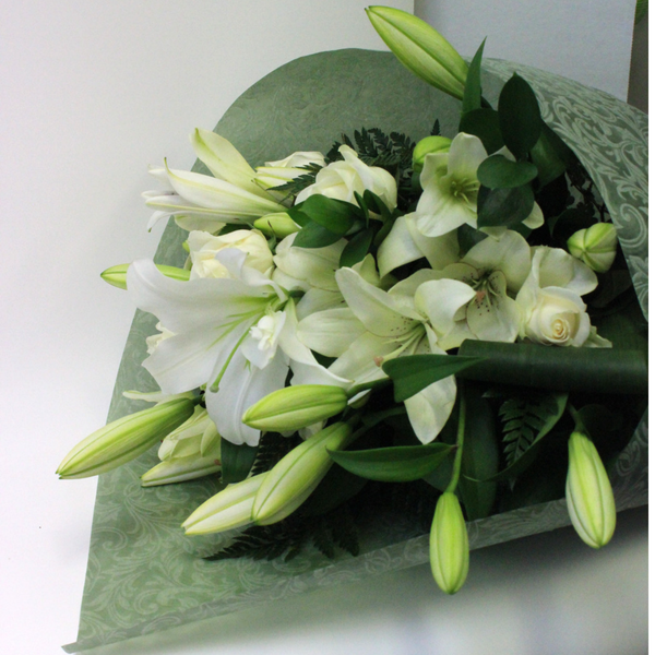 Luscious white Lilies - Broadfield Flowers Florist Lincoln